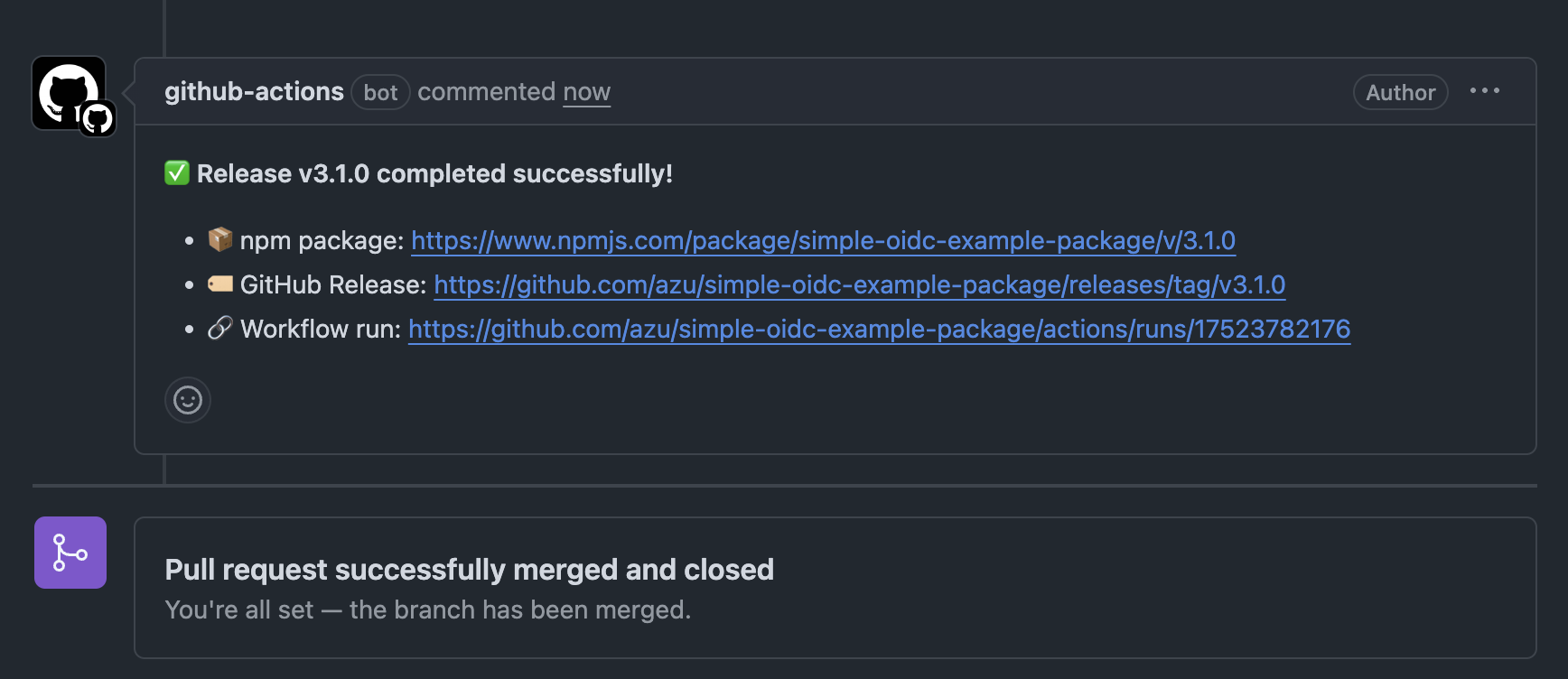 release complete